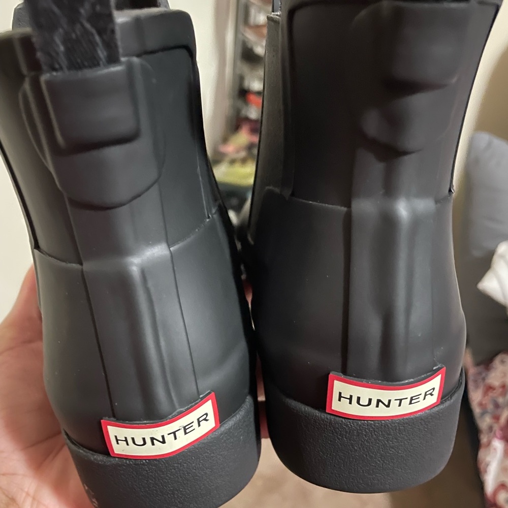 Chelsea hunter boots.